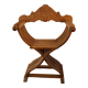 Savonarola folding chair, Dante chair, medieval chair