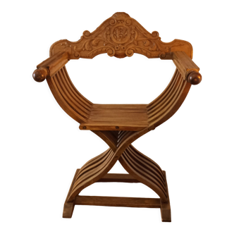 Savonarola folding chair, Dante chair, medieval chair
