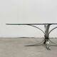 Vintage oval coffee table