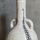 Soliflore bottle vase in fine earthenware boch frères la louvière-keramis early 20th century