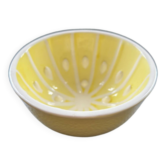 Yellow lemon bowl