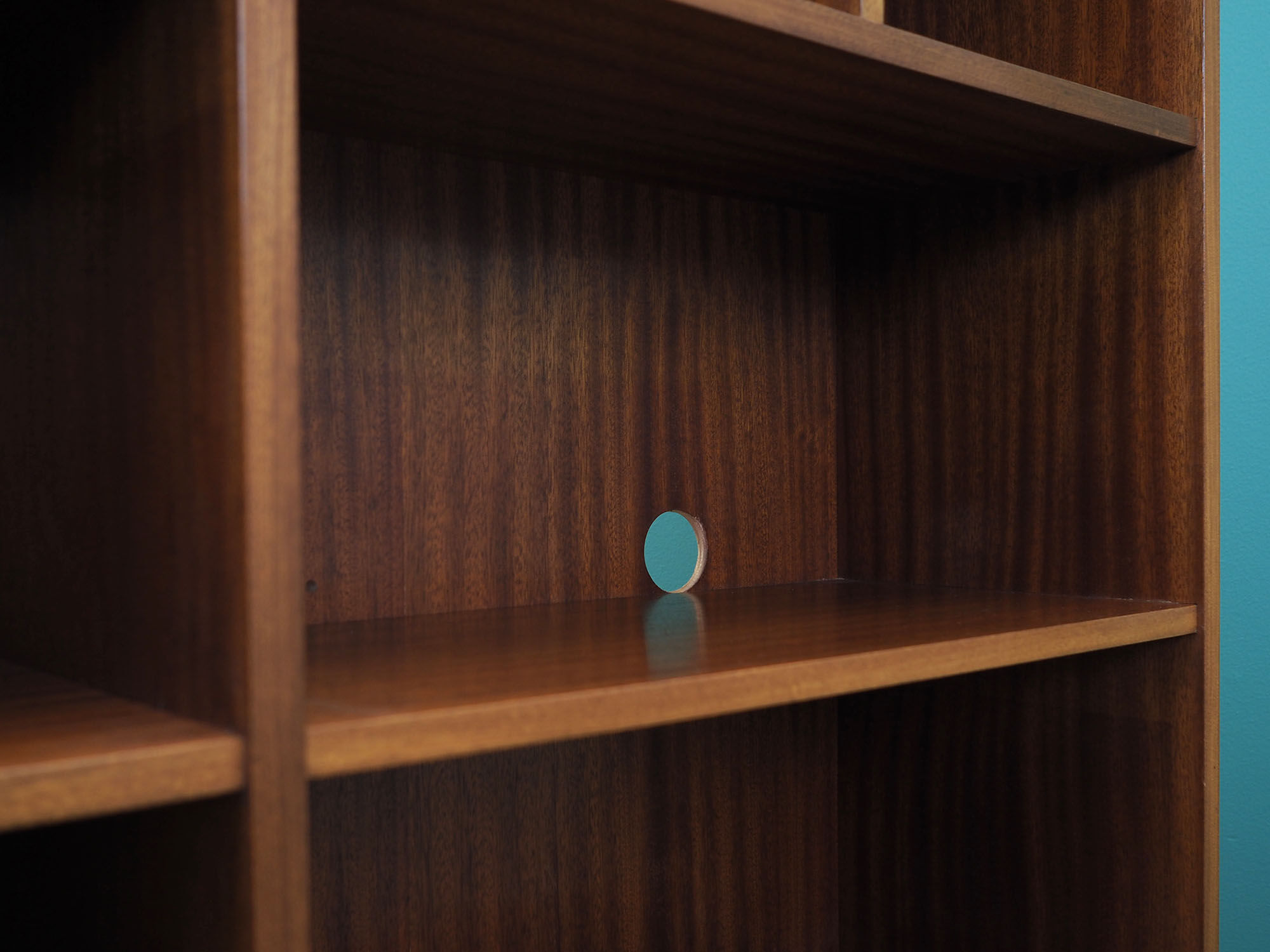 Mahogany bookcase, Danish design, 1960s, production: Denmark