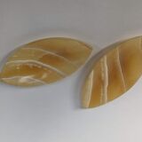 Set of 2 alabaster cups design 60s