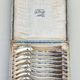 12 silver plated teaspoons