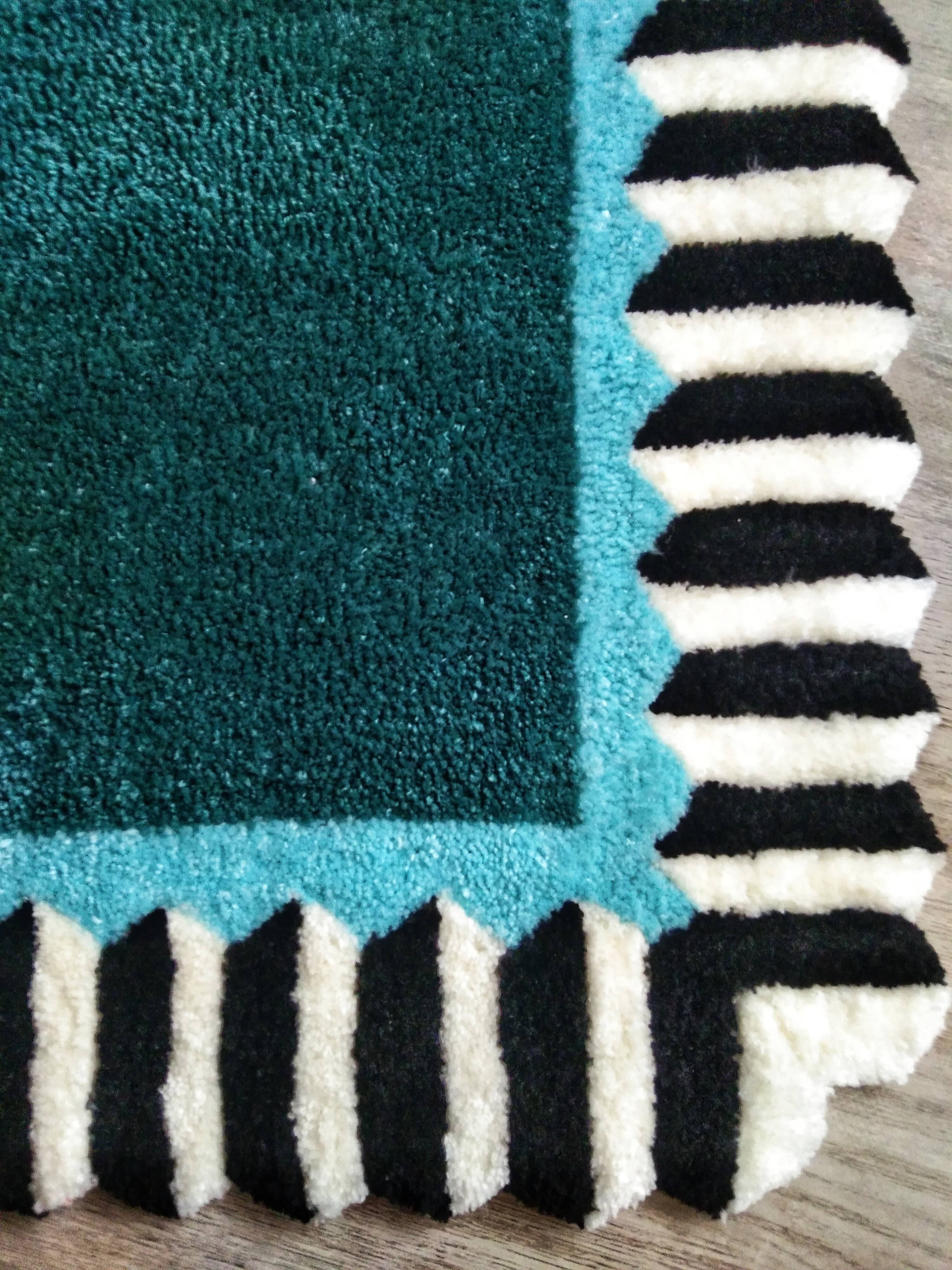Tapis emeraude