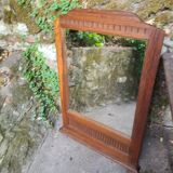 Art deco mirror trumeau old 1930