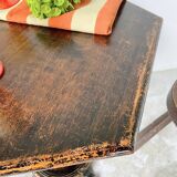1900 lion paw pedestal table