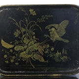 Napoleon III chinoiserie boiled cardboard tray