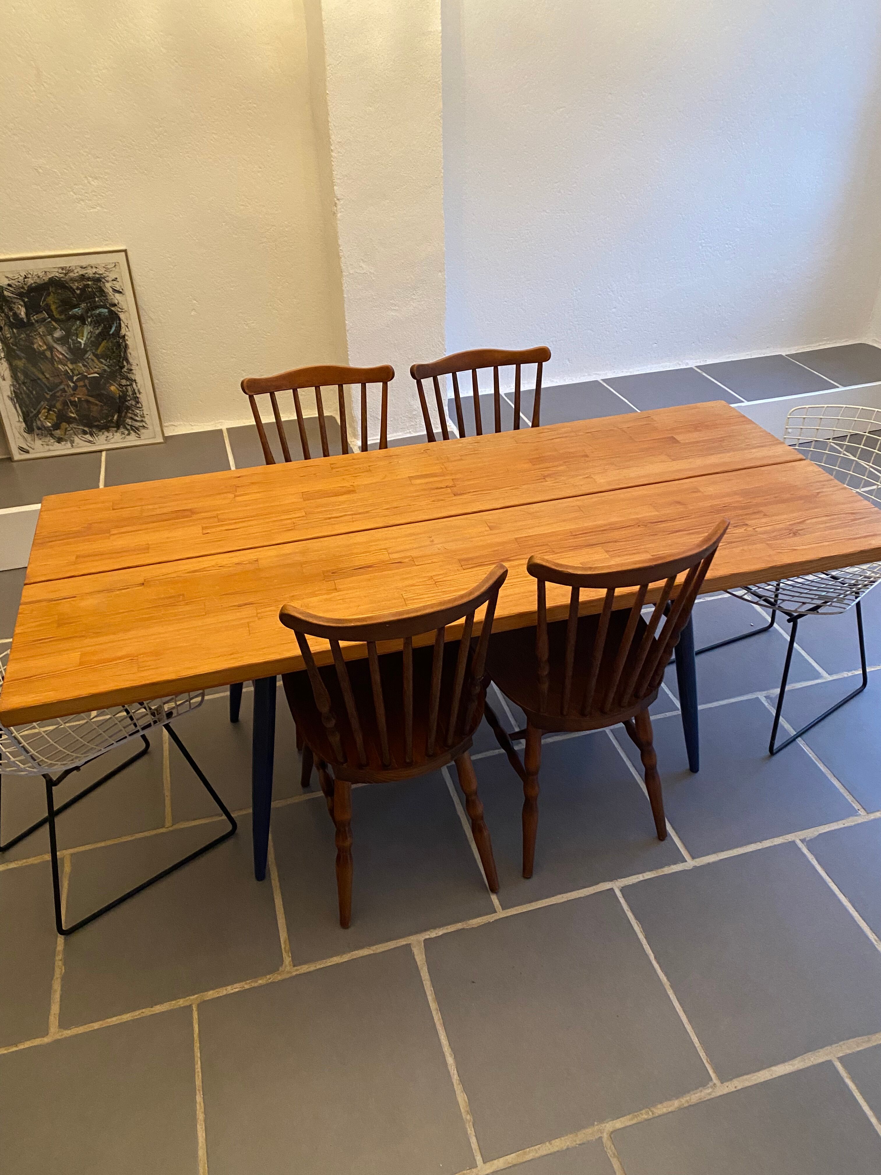 4 chaises de bistrot vintage Baumann