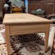 Table basse style directoire aérogommée