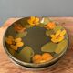 Lot de 4 plats vintage MBFA Pornic, modèle « Candice »