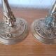Pair of antique candle holders