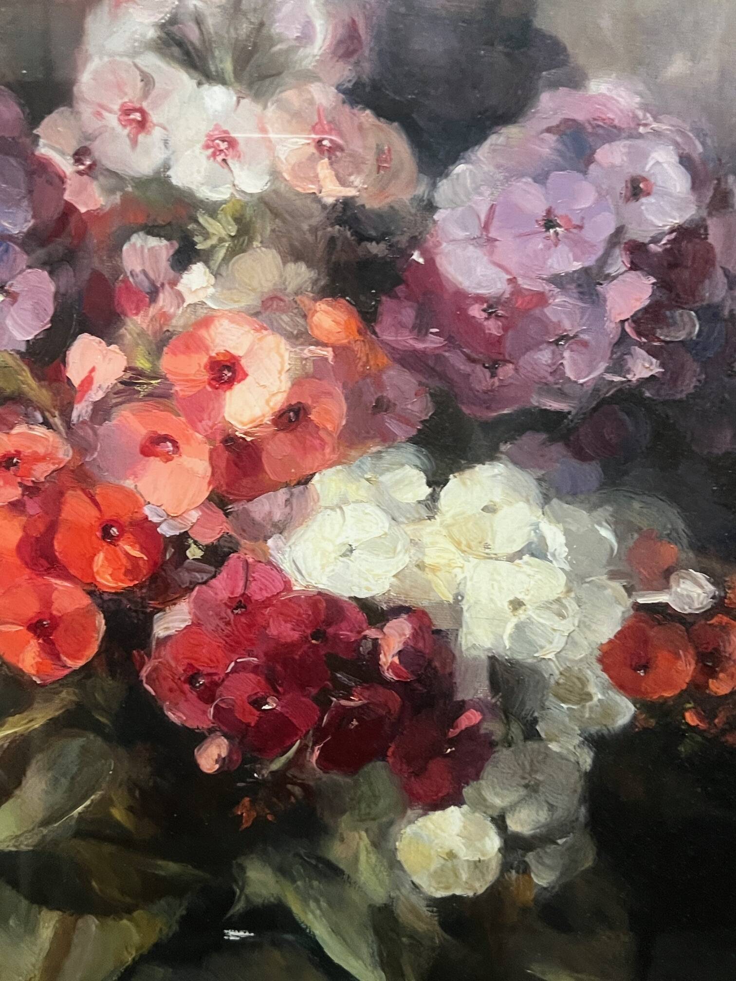 Andrée Marissal-Calberg, "Hydrangeas in a vase".