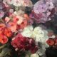 Andrée Marissal-Calberg, "Hydrangeas in a vase".