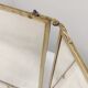 Folding mirror triptych. France 1920s 68x30cm