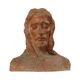 Old Abstract Terracotta Bust of Christ Life Size