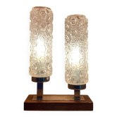 Vintage mid-century double lamp