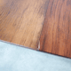 Extendable dining table in rosewood