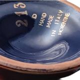 Indigo blue Florentine vase from the 60s