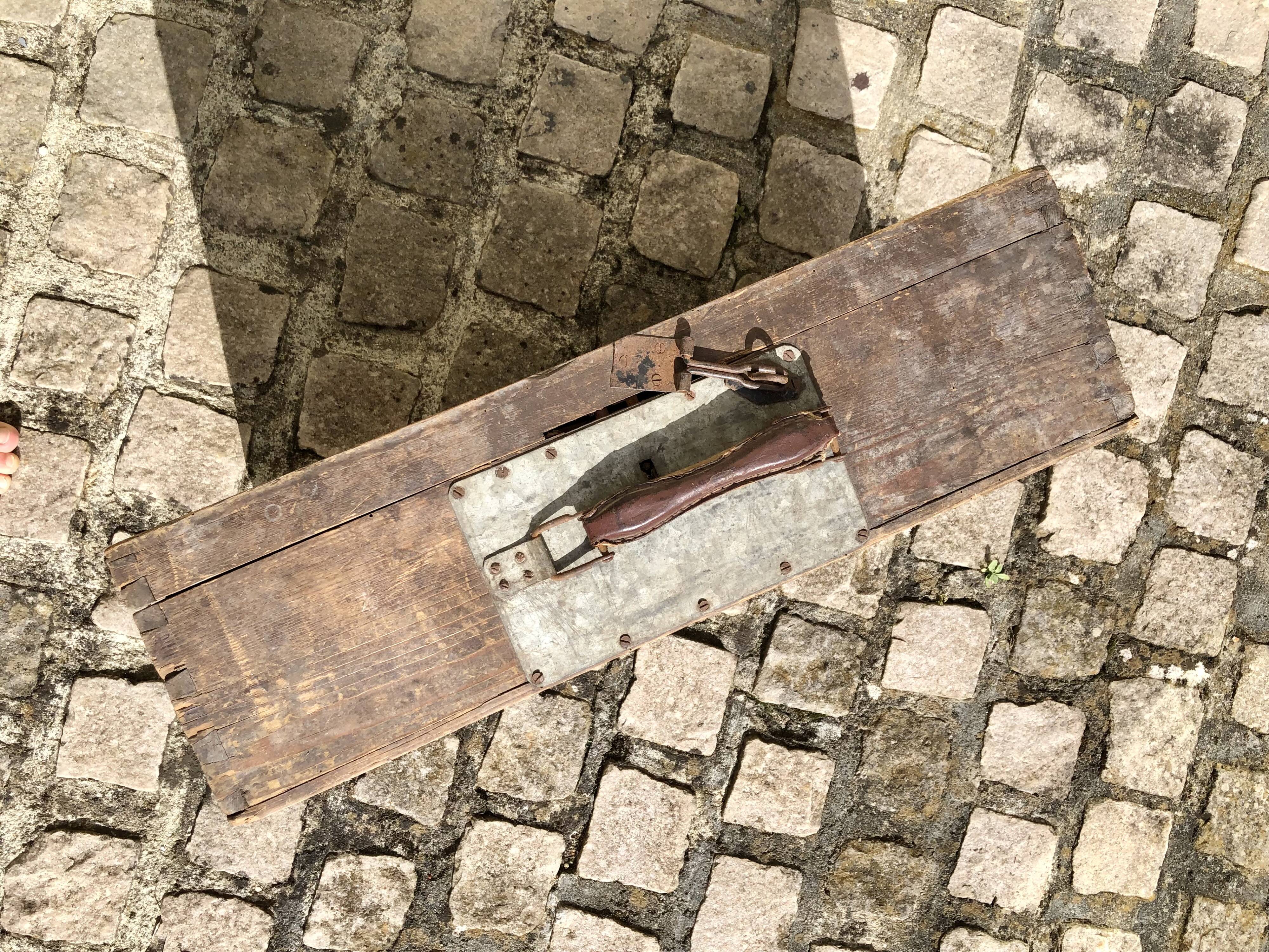 Valise déco en bois