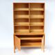 Bibliothèque en chêne années 60
