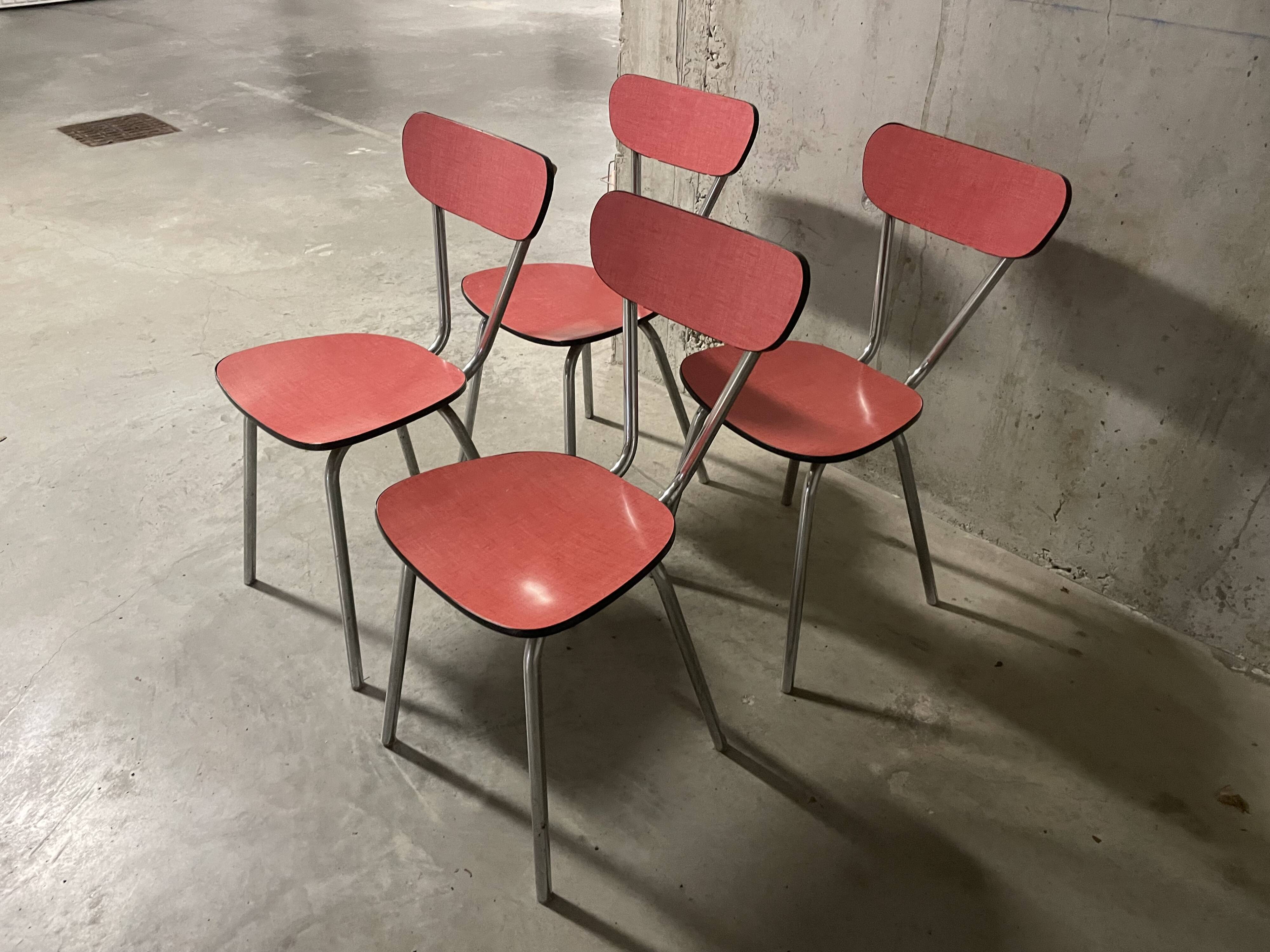 1960s formica chairs