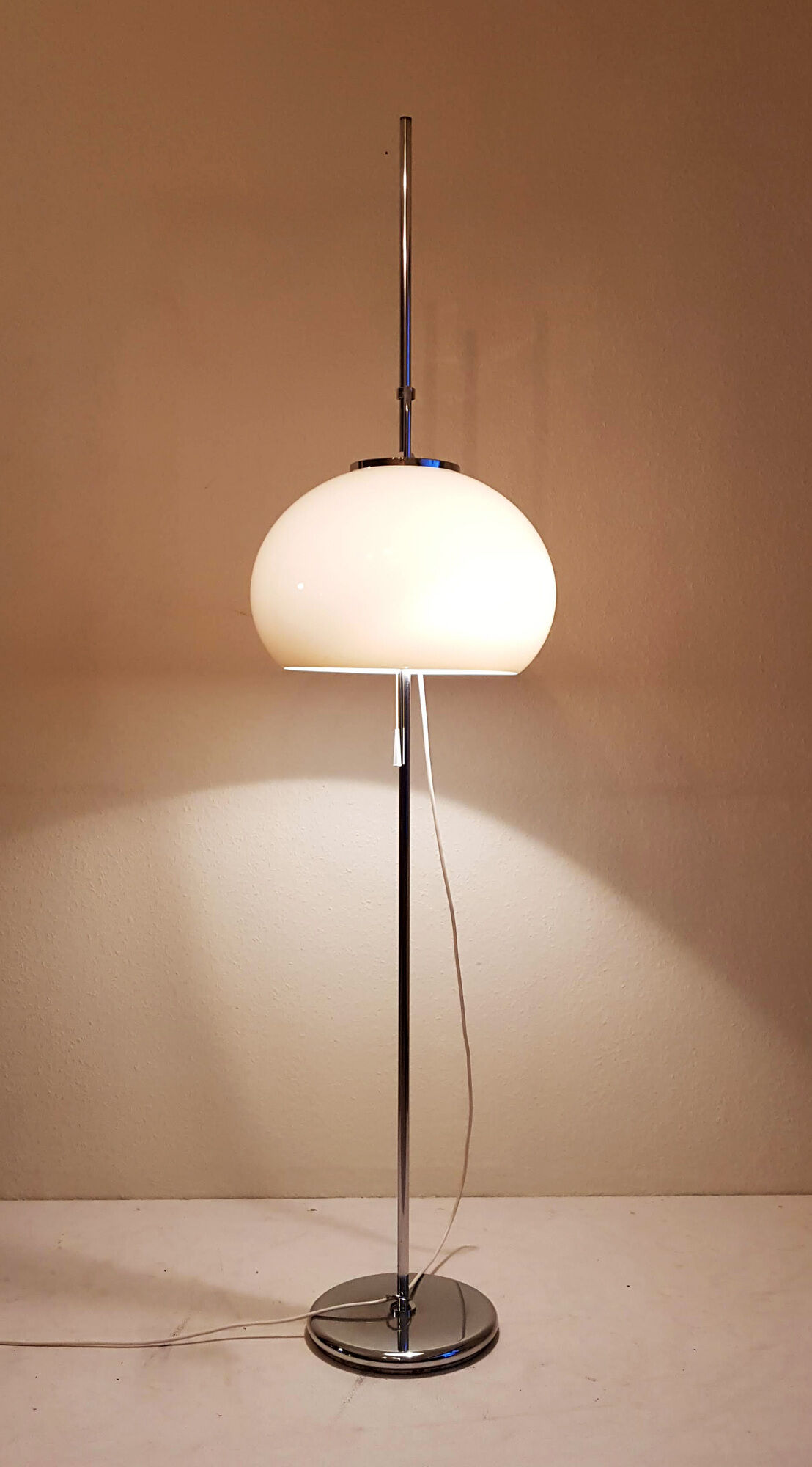 Lucerna floor lamp, Harvey Guzzini for Meblo, Italy 1960s
