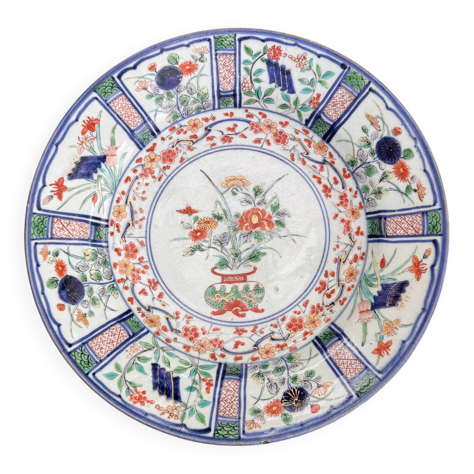 Assiette Imari