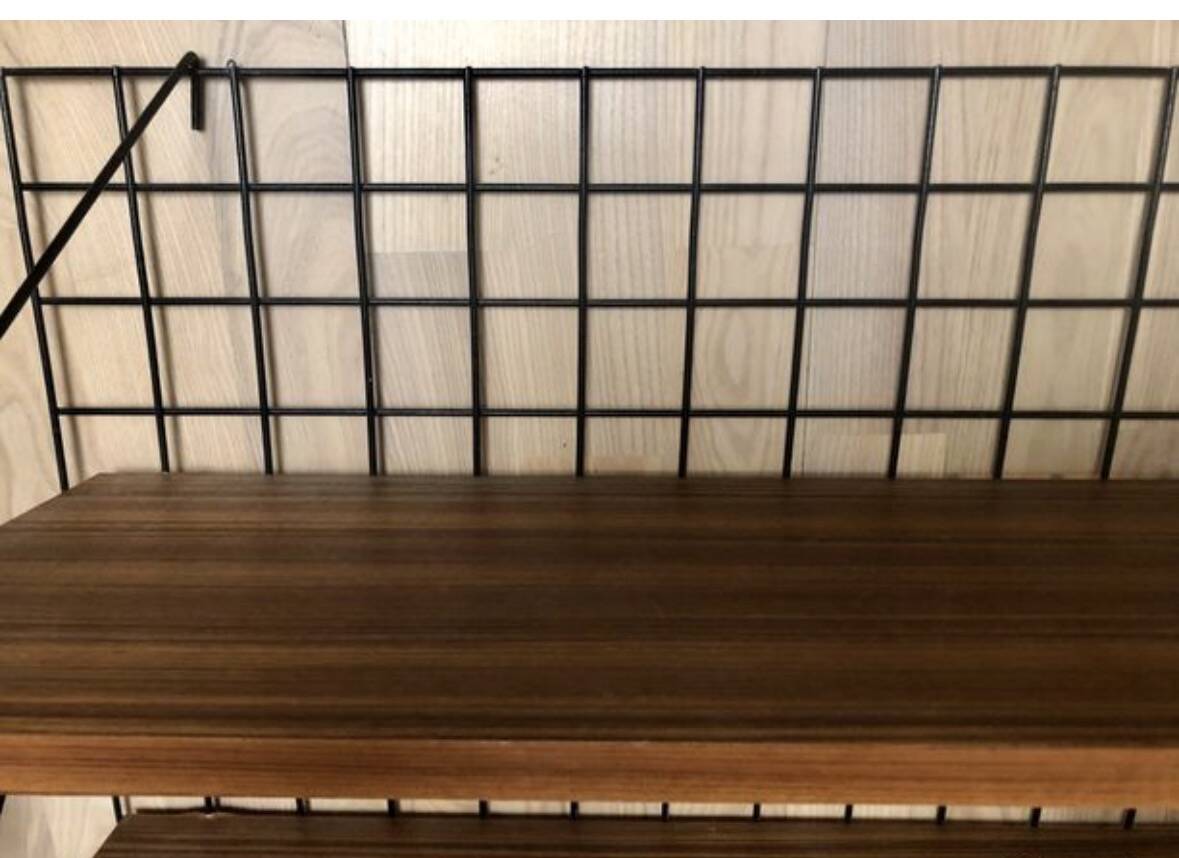 MECA wall shelf for Meurop Pierre Guariche