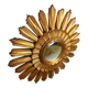 Vintage sunburst mirror, 1960s