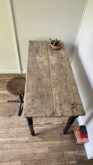 TABLE Desk ANTIQUE Louis Philippe style