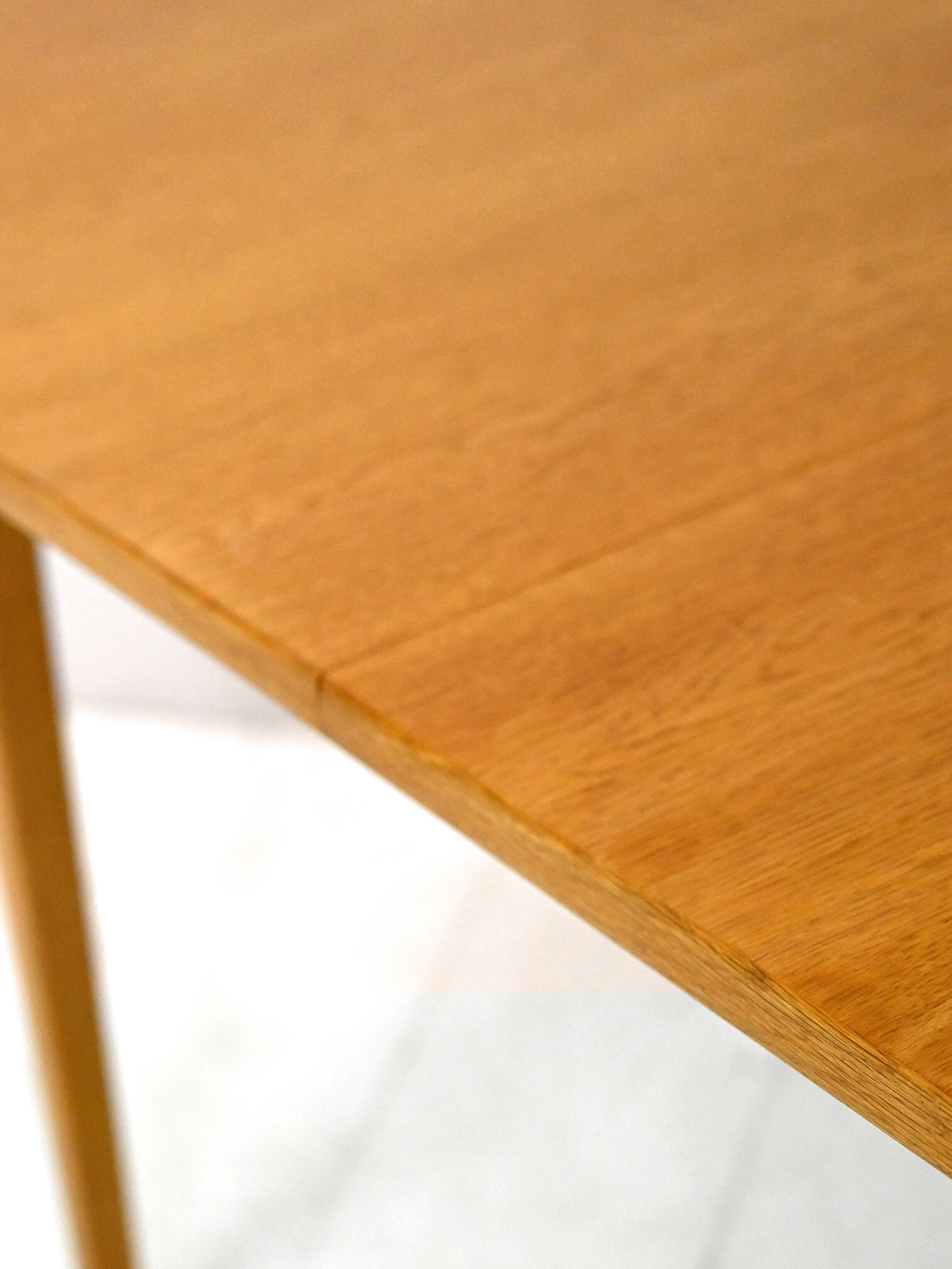 Scandinavian vintage oak extending table