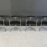 Post Modern dining chairs, set of 4 - 1980s