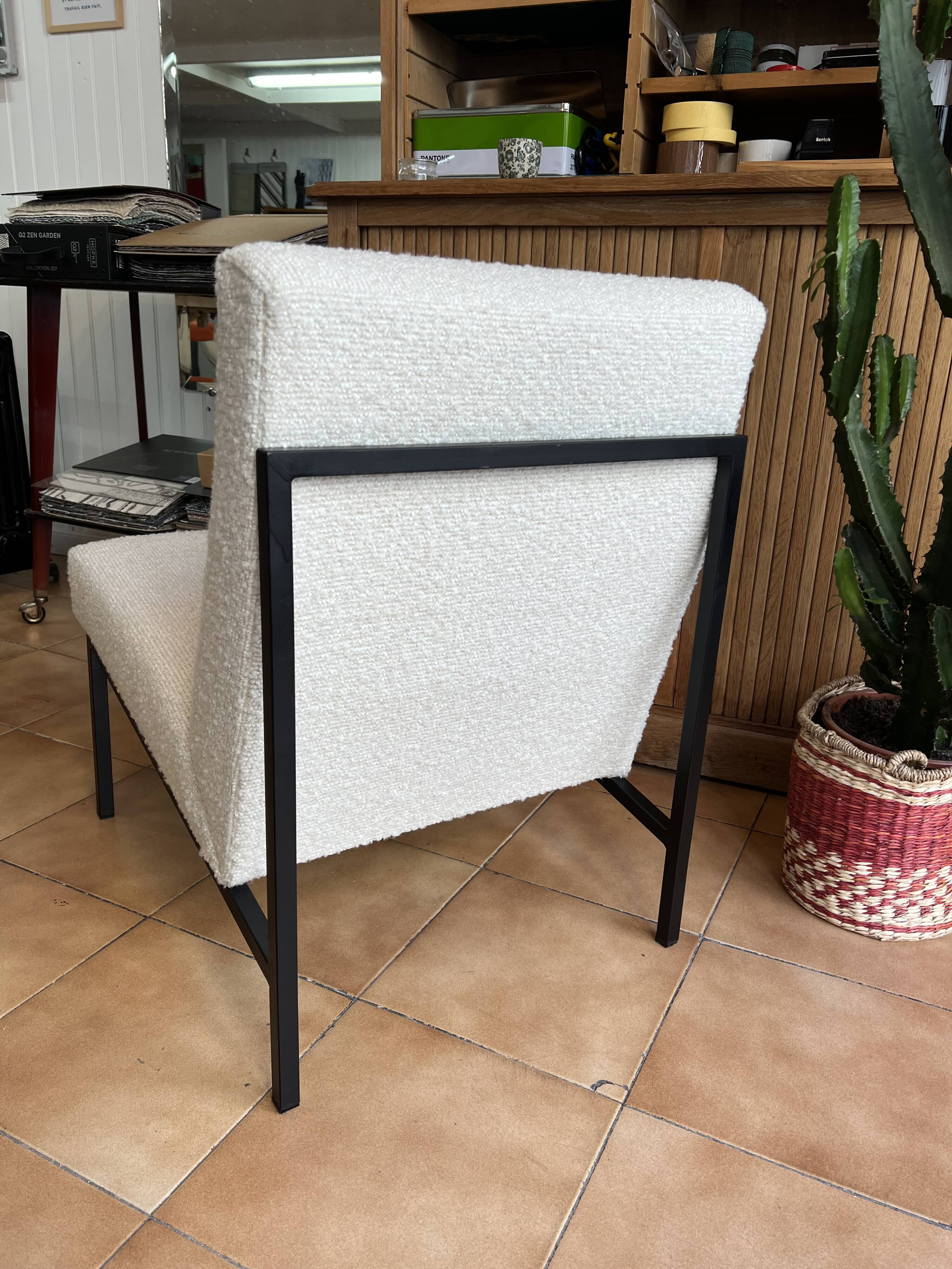 Renovated vintage armchair