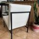 Renovated vintage armchair