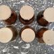 Pyrite stoneware coffee cups La Borne