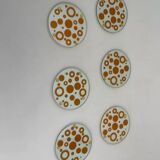 Set of 6 vintage coasters
