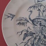 Plate Longchamp Earth model railway scenery ostriches Congo