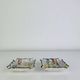 Pair of abstract ceramic ashtrays from the 1960s.
