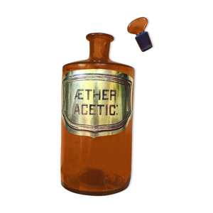 Pot de pharmacie en verre
