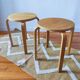 Paire de tabourets IKEA Frosta, 1990