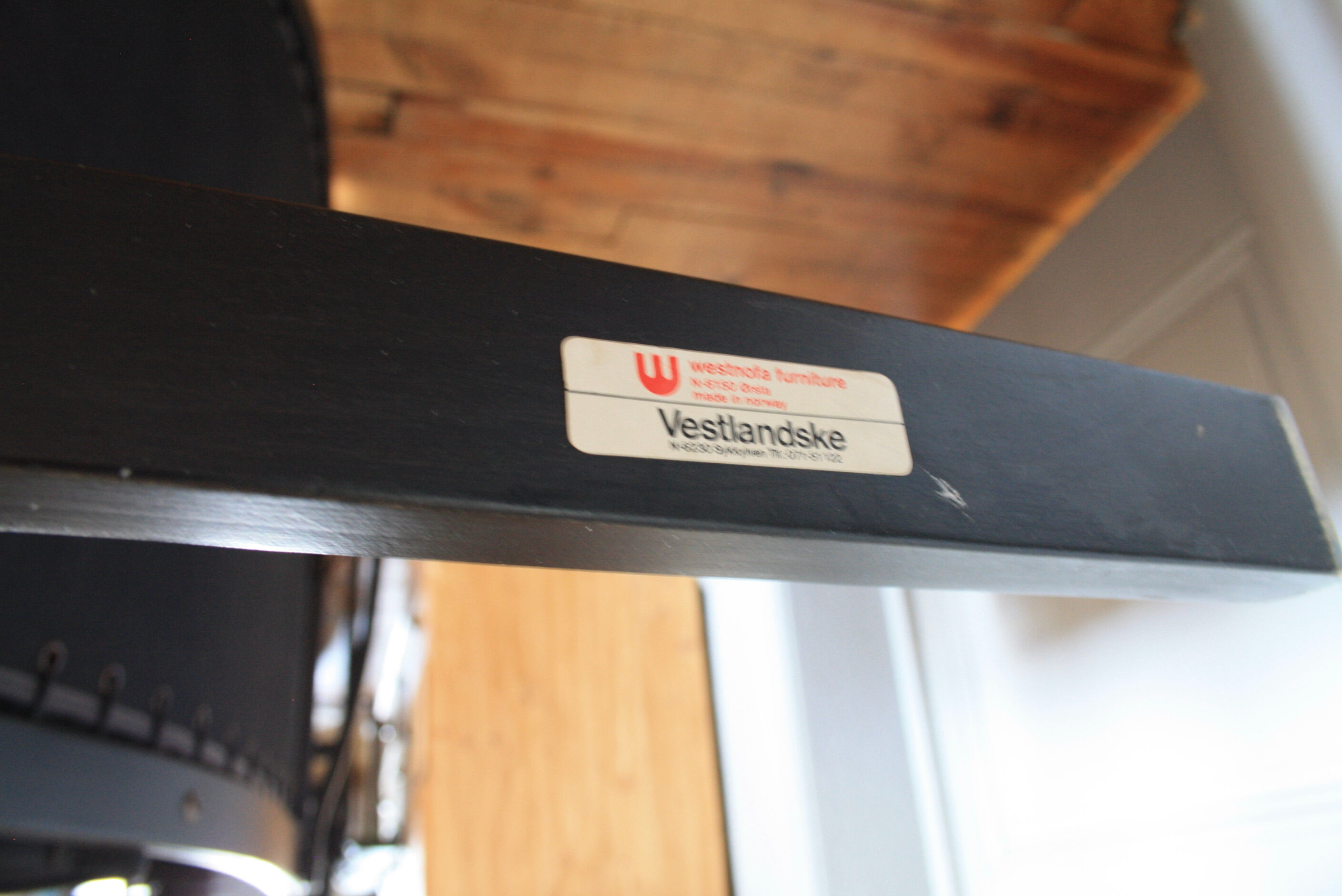 Siesta leather armchair By Ingmar Relling