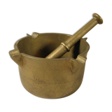 Brass "mortar" ashtray 70s