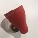 Paire d'appliques rouge vintage fifties