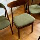 Vintage Farstrup 210 Scandinavian chairs in stained beech and teak