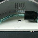 Pair of metal and plexiglass wall lights