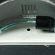 Pair of metal and plexiglass wall lights