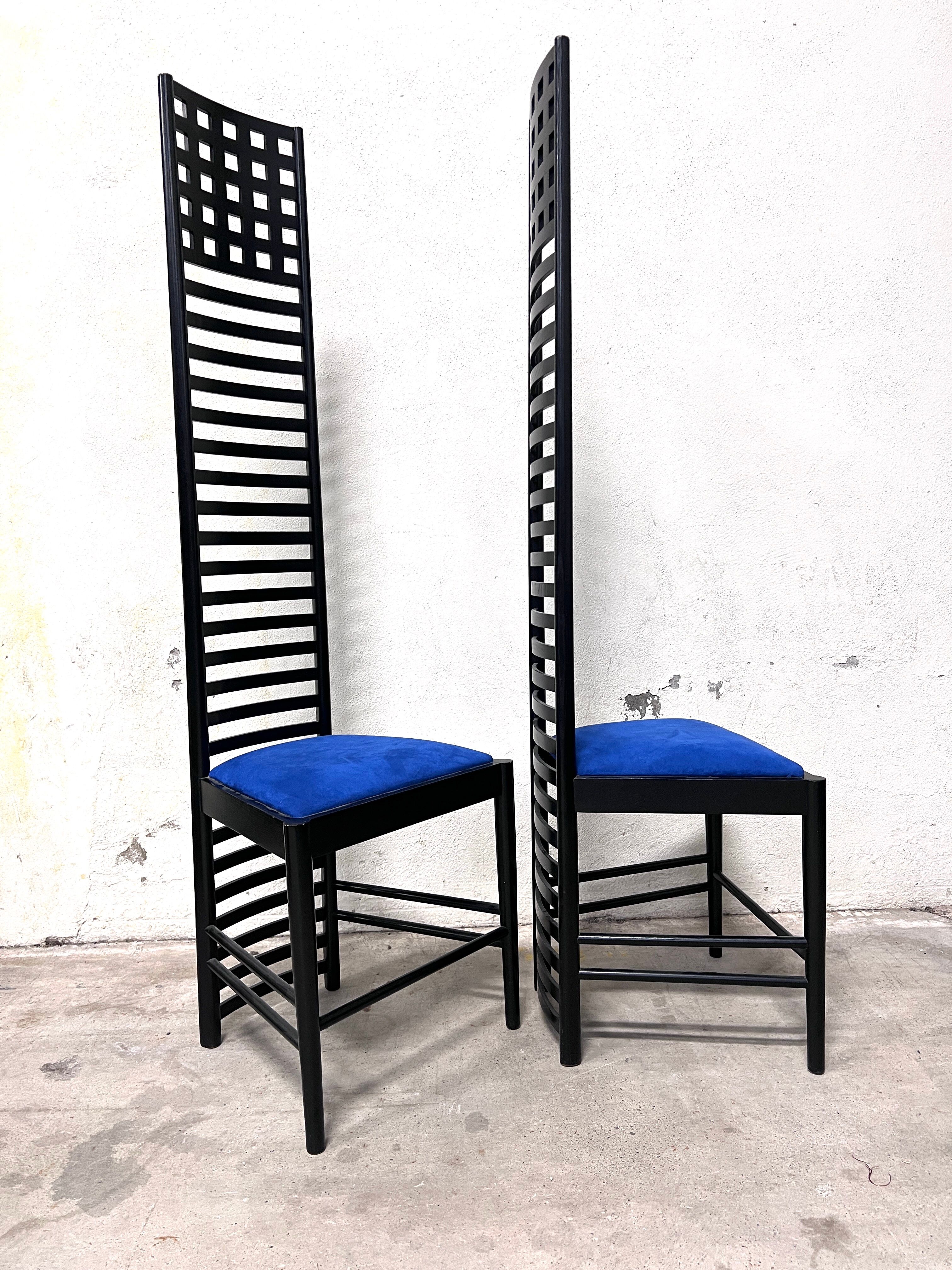 Paire de chaises Hill House par Mackintosh