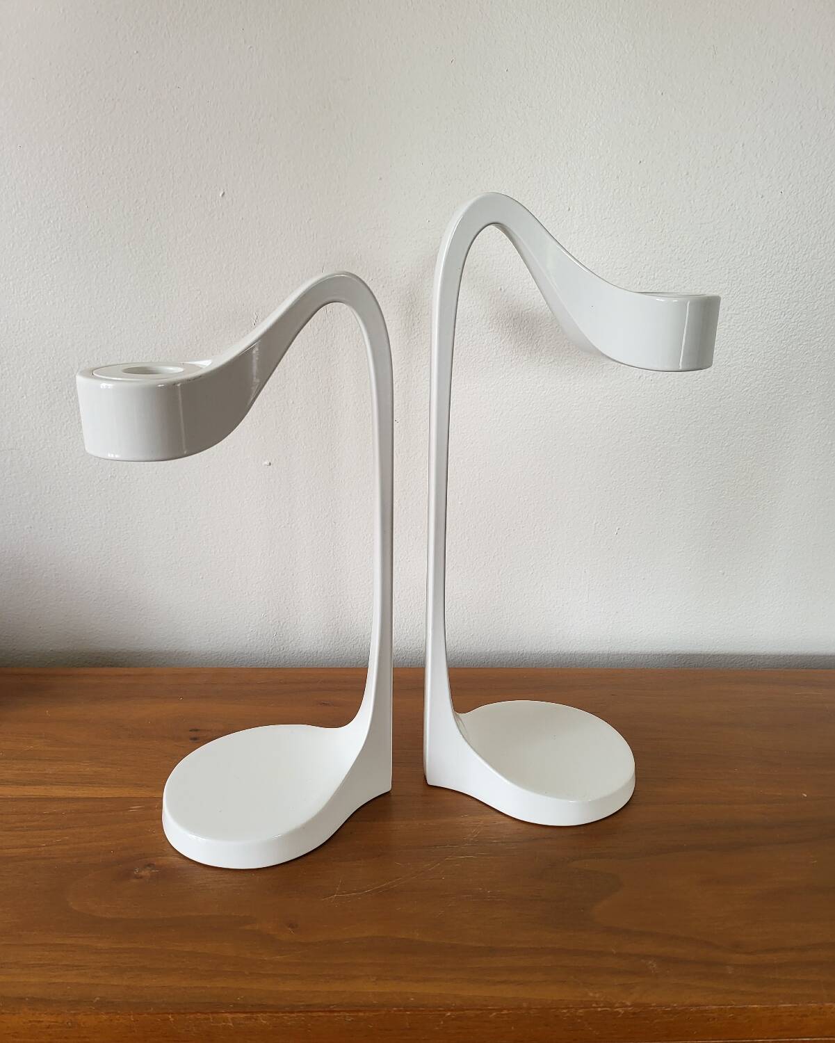 Pair of IKEA design candlesticks 90 Monika Mulder