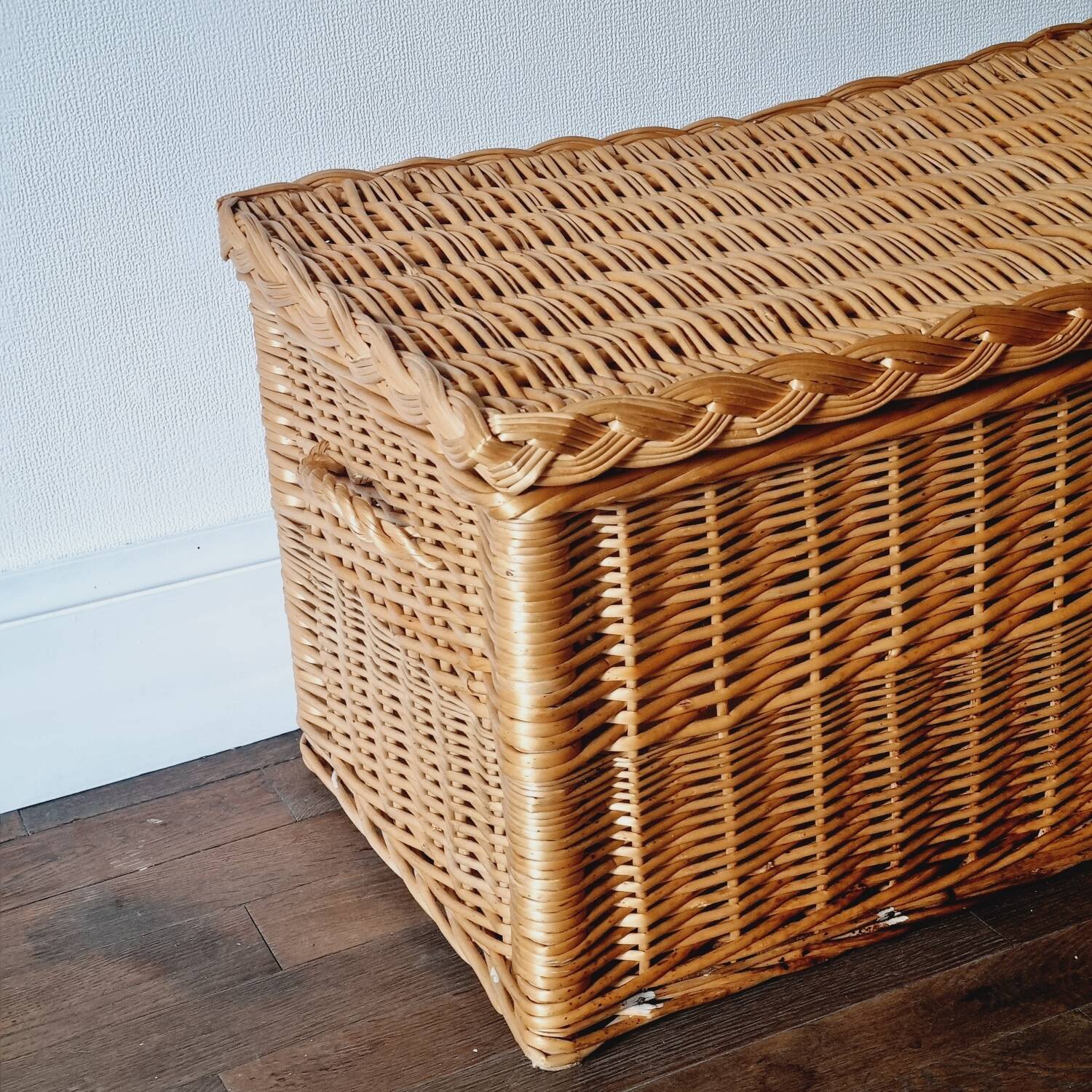 Wicker chest 1960